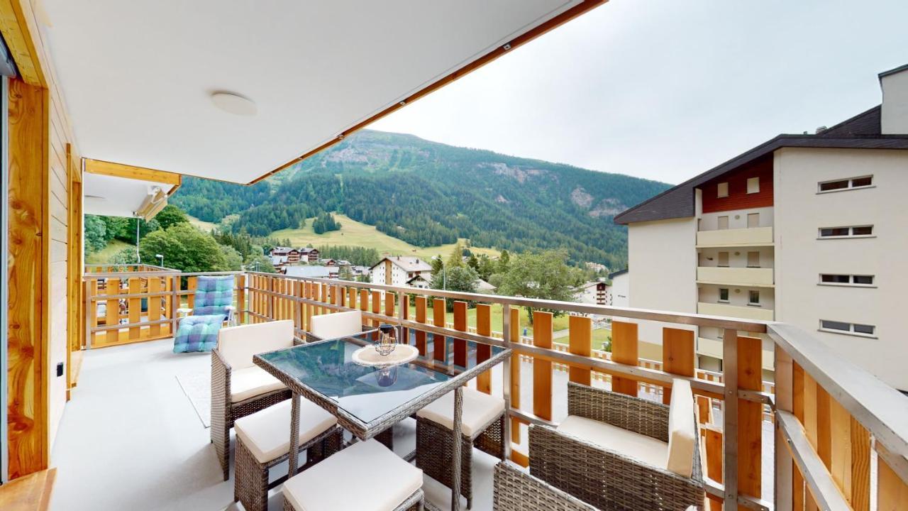 Apartment With Sauna And Mountain View Leukerbad Luaran gambar