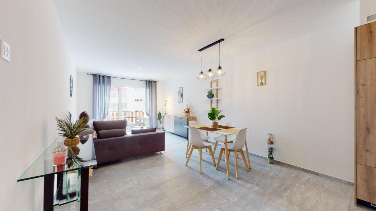 Apartment With Sauna And Mountain View Leukerbad Luaran gambar