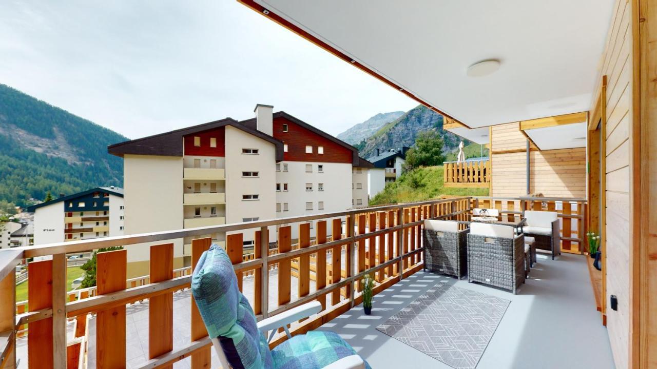 Apartment With Sauna And Mountain View Leukerbad Luaran gambar