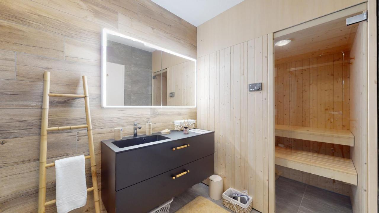 Apartment With Sauna And Mountain View Leukerbad Luaran gambar