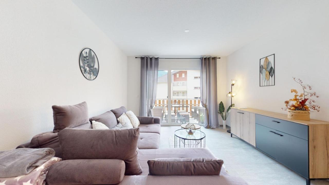 Apartment With Sauna And Mountain View Leukerbad Luaran gambar