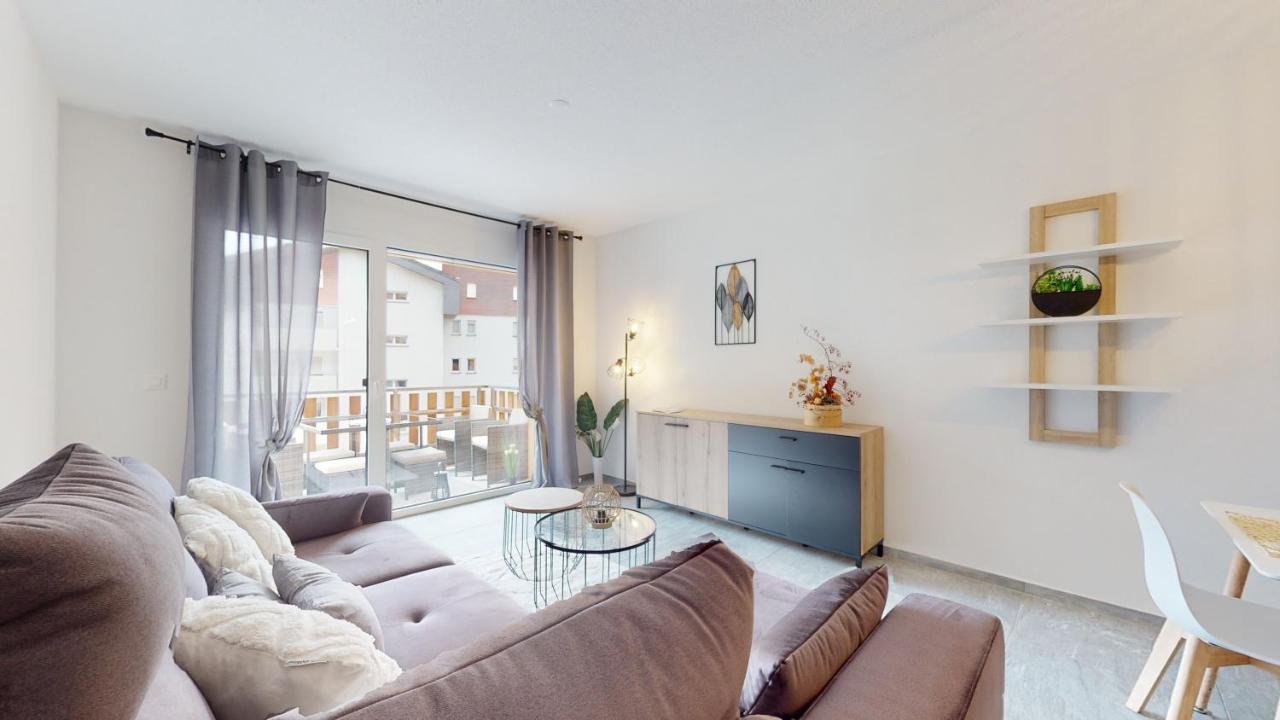 Apartment With Sauna And Mountain View Leukerbad Luaran gambar