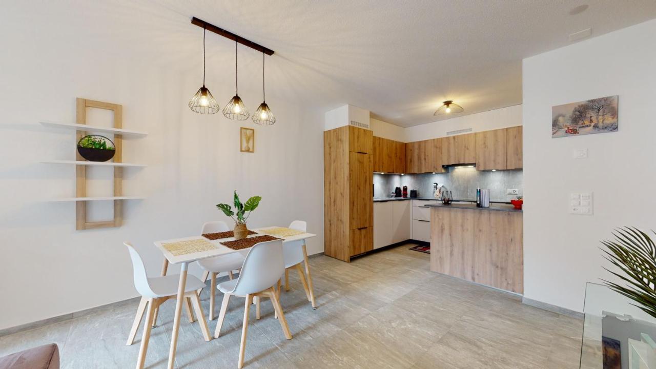Apartment With Sauna And Mountain View Leukerbad Luaran gambar