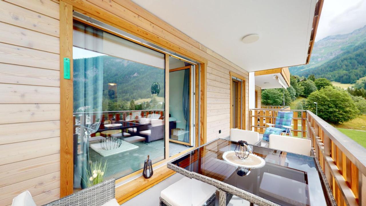 Apartment With Sauna And Mountain View Leukerbad Luaran gambar