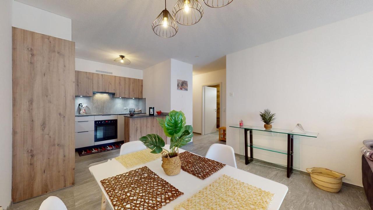 Apartment With Sauna And Mountain View Leukerbad Luaran gambar